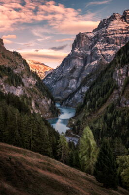'Das Tal', Schweizer Alpen, Schweiz
